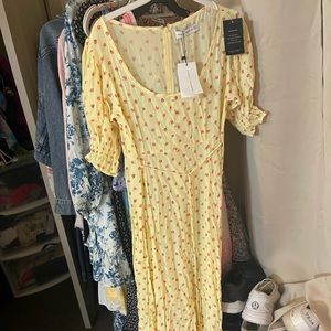 Faithful the Brand Lonnie MIDI Dress